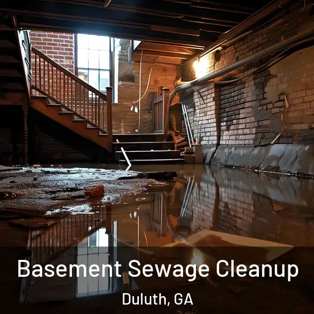  Basement Sewage Cleanup Duluth, GA