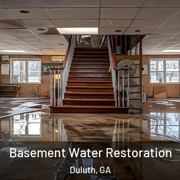  Basement Water Restoration Duluth, GA