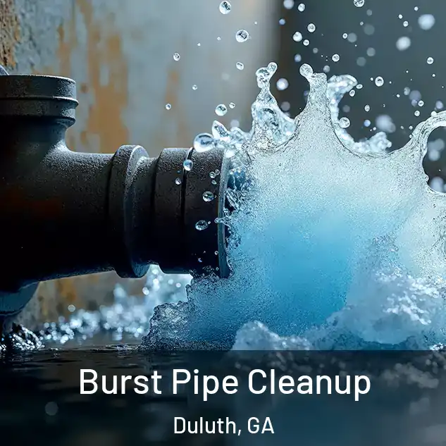  Burst Pipe Cleanup Duluth, GA