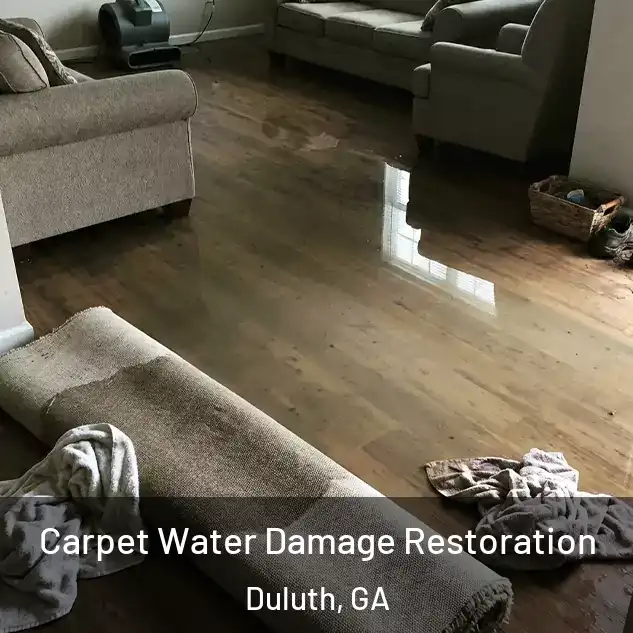  Carpet Water Damage Restoration Duluth, GA