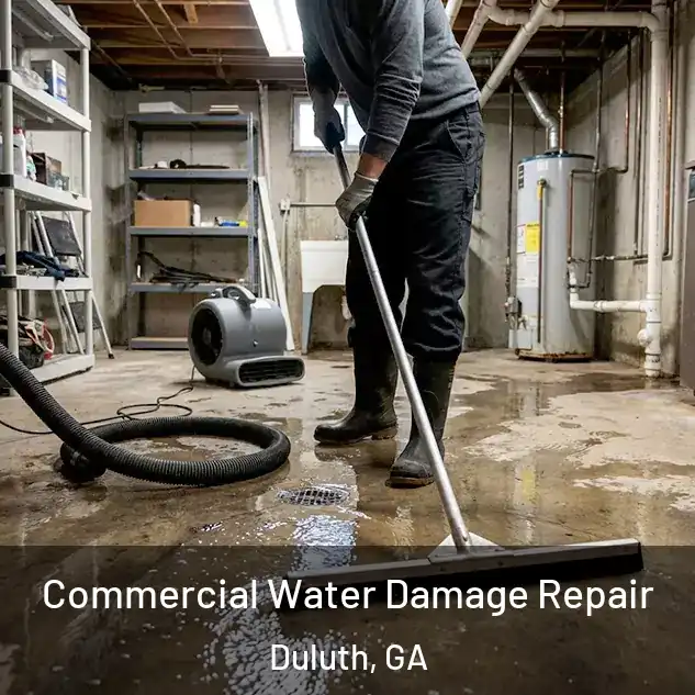  Commercial Water Damage Repair Duluth, GA