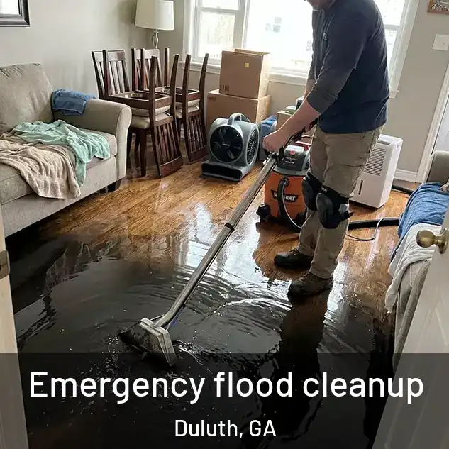  Emergency flood cleanup Duluth, GA