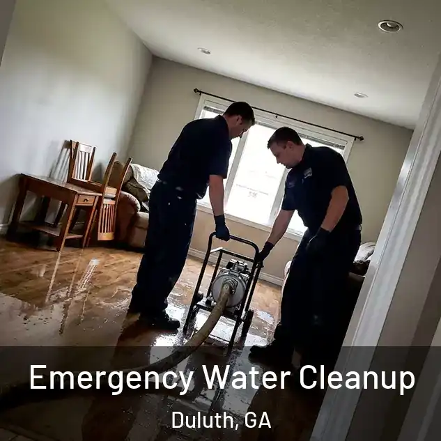  Emergency Water Cleanup Duluth, GA
