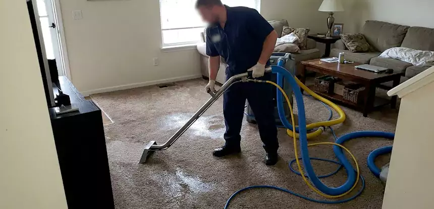 Flooded Basement Carpet Cleanup Duluth 