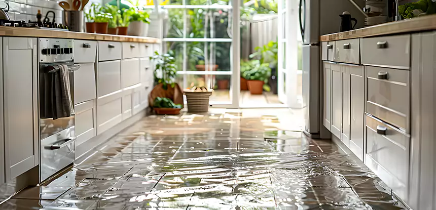 Kitchen Water Mitigation Services in Duluth