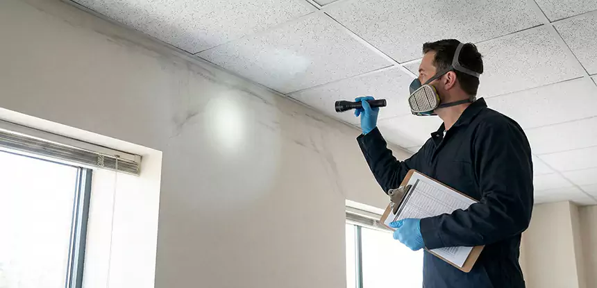 Ceiling Water Damage Inspection in Duluth