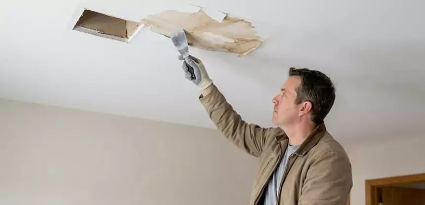 Dry Ceiling After Water Leak in Duluth