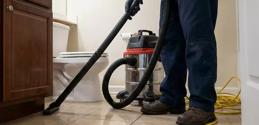 Fix Bathroom Floor Water Damage Duluth