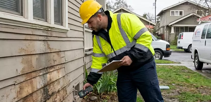 Water Damage Exterior Wall Duluth