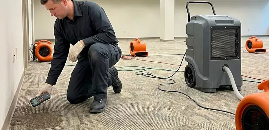 Drying Carpet Padding After Flood in Duluth
