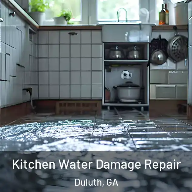  Kitchen Water Damage Repair Duluth, GA