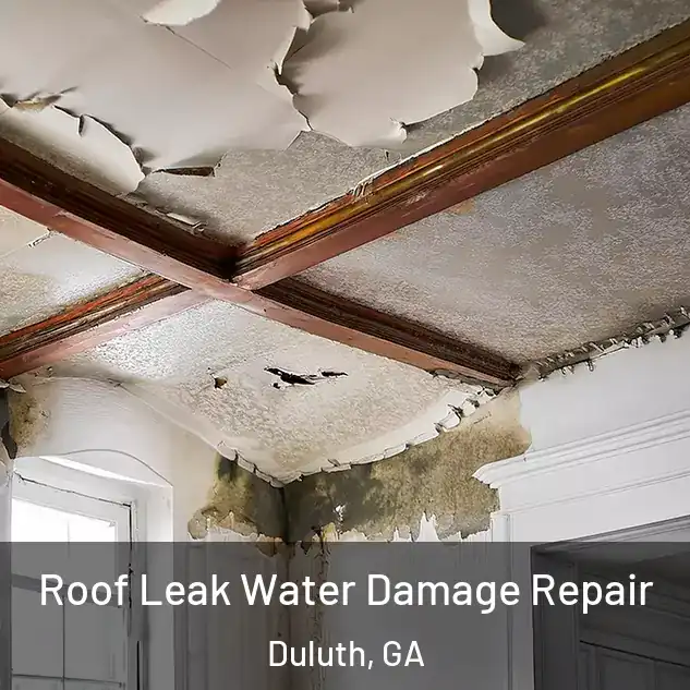  Roof Leak Water Damage Repair Duluth, GA