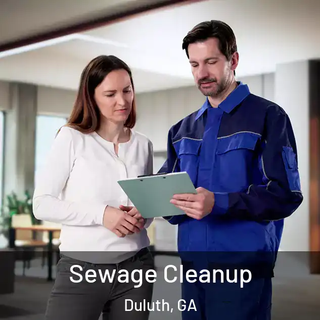  Sewage Cleanup Duluth, GA