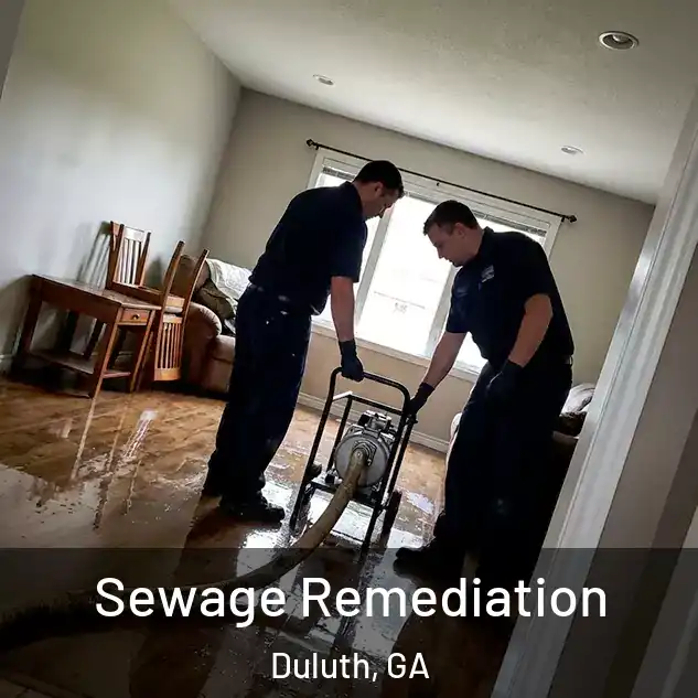  Sewage Remediation Duluth, GA